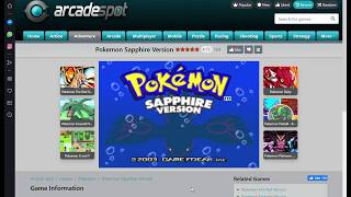 Pokemon Sapphire Version Game Online starter Pokemon Torchic [upl. by Anuait]