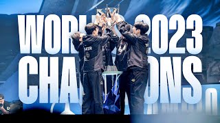 Worlds 2023 우승의 순간│Worlds 2023 the Moment of Victory [upl. by Eiraminot19]