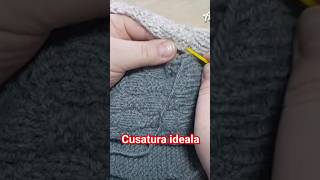 Cusatura ideala diy allytricotam diycraft [upl. by Araht]