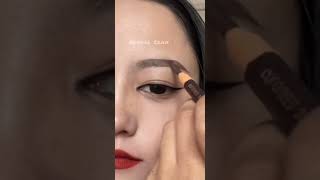 How To Use Eyebrow Pencil amp Concealer To Draw Perfect Eyebrow Shape ✨ [upl. by Yelsel]