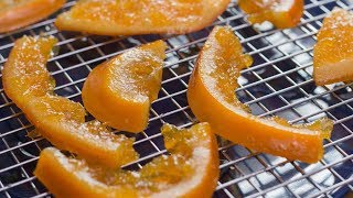 Cómo hacer una receta de naranjas confitadas [upl. by Rahab]