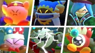 Kirby Star Allies  All Character Death Animations amp Game Over Screens DLC Included [upl. by Raybin930]