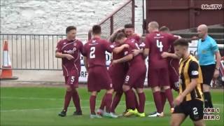 6816 Arbroath v Berwick Rangers with Commentary [upl. by Ennaylime728]