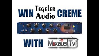 Tegeler Audio Crème Review amp GIVEAWAY Top Mix amp Mastering Bus Compressor EQ [upl. by Lowrie]