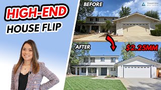 High End House Flip Before amp After  Two Story Home Tour Bilevel Home Remodel Before and After [upl. by Jardena982]