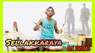 SellakkarayaKaizerKaiz Drum Cover by AK [upl. by Eiznekcam]