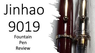 Jinhao 9019 Fountain Pen Review [upl. by Skiest]