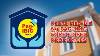 HOW TO BID PAGIBIG ACQUIRED ASSETS  FORECLOSED PROPERTIES PUBLIC AUCTION With Discount [upl. by Pomfrey]