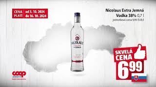 Pivo Kelt a Vodka Nicolaus v akcii  COOP Jednota  2024 [upl. by Adolph]