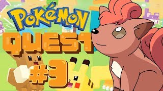 Pokémon Quest  Part 3  Our First LOSS [upl. by Nwad]