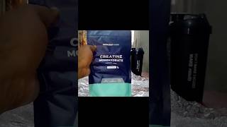 Nutrabay creatine monohydrate Unboxing and review creatine creatinemonohydrate gym [upl. by Bundy539]