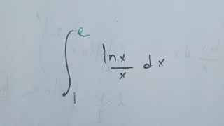 Integrate lnxx between 1 and e Try integration by parts [upl. by Yelyk]