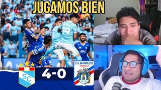 JOLT Y FANO REACCIONAN A LA HUMILLANTE DERROTA 40 DE MANUCCI VS CRISTAL [upl. by Lirba63]