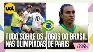 🔴 OLIMPÍADAS 2024 SELEÇÃO BRASILEIRA COMEÇA BEM MAS OSCILA EM PARIS [upl. by Niuqram176]