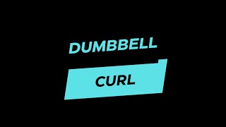 Dumbbell Curl [upl. by Essie]