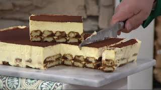 Delizioso Desserts 5 lb Tiramisu Cake on QVC [upl. by Purcell]