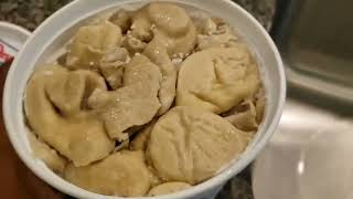 CHITTERLINGS COUNTRY STYLE CHITTLINS RECIPE GISSUM STYLE [upl. by Marje]