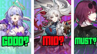 The BEST 5 Star To PULL In Honkai Star Rail Version 25 Feixiao VS Robin VS Black Swan VS Kafka [upl. by Zampardi459]