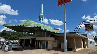 Frank Lloyd Wright Gas Station  Cloquet MN [upl. by Eidualc]