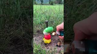 Survival skills baby with candy in forest skills survival bushcraft camping outdoors useful [upl. by Bartie]