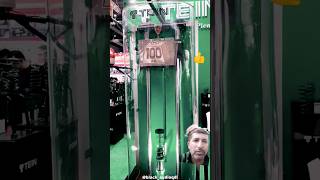 100 kg weight lifting machine 😁💪 youtubeshors myfirstvlogviral [upl. by Wilsey885]