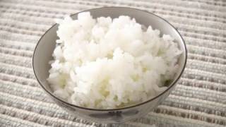 How to Cook Steamed White Rice Gohan in a Rice Cooker Recipe  OCHIKERON  Create Eat Happy [upl. by Arhat]