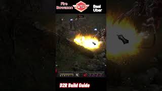 Mavinas Battle Fire Bowazon Vs Baal Uber diablo2resurrected [upl. by Aitnuahs874]