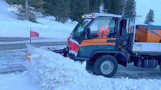 VT 470 Vario Winterdienst  im Einsatz gegen Schnee und Glatteis [upl. by Alema996]