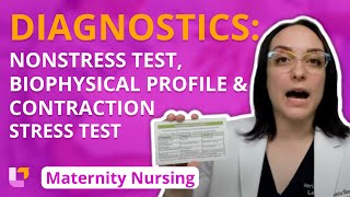 Diagnostics Nonstress Biophysical Profile Contraction Stress  Maternity Nursing  LevelUpRN [upl. by Letney454]