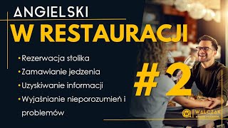 Angielski w restauracji 2 Słówka zwroty i wyrażenia [upl. by Aehsan]