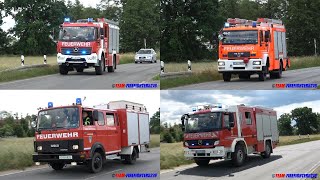 Feuer in der Hessenwaldschule Auftaktübung der Jugendfeuerwehren des 6 Bezirk in Gräfenhausen [upl. by Elleinahc530]