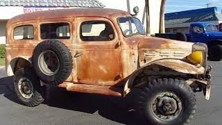 1942 Dodge WC53 Carryall FOR SALE wtitle and runs great [upl. by Haram]