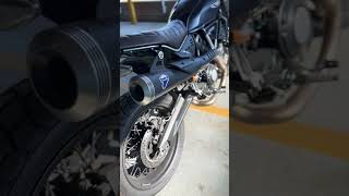 Ducati Scrambler Nightshift 2024 Termignoni exhaust – pure adrenaline on two wheels ducati [upl. by Aihsoj228]