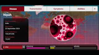 Plague Inc  How to Beat Nipah Virus on Casual [upl. by Uwton]