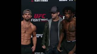 UFCVegas100 ⚖️ Cody Stamann 1355 vs DaMon Blackshear 1355 [upl. by Nostets957]