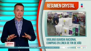 La Guardia Nacional vigilará compras en línea en el Buen Fin  Noticias con Crystal Mendivil [upl. by Zachary]