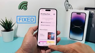 How to Fix Books App on iPhone [upl. by Coretta]