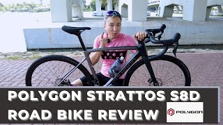 2022 Polygon Strattos S8D Road Bike Review [upl. by Notnyw]