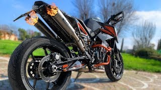 LUNICO DOPPIO SCARICO OMOLOGATO PER KTM DUKE 790 ESISTENTE DOUBLE SPARK EXHAUST PURE SOUND 🔥🔥 [upl. by Adev]