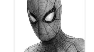 How to draw a spider man drawingeasydrawing drawing liveart livedrawing drawing livestream [upl. by Pitts]