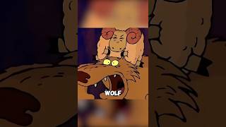 The sheep killed the wolf 🐺 part 5 anime animation funny shorts [upl. by Offen]