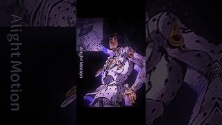 Bruno Bucciarati edit capcut edit shortvideo jjba [upl. by Eelyr]