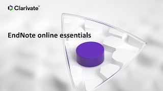 A class recording EndNote online essentials [upl. by Margalit716]