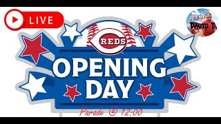 2024 CINCINNATI REDS OPENING DAY PARADE [upl. by Tarra]