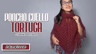 PONCHO A CROCHET PARA MUJER PASO A PASO ✅ [upl. by Igig857]