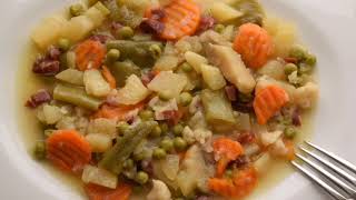 Menestra de Verduras con AMC  Receta Fácil y Rápida [upl. by Athene]