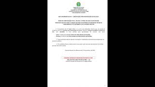 Nova nota informativa 12rm exercitobrasileiro processoseletivo [upl. by Neelyam288]