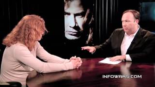 Dave MUSTAINE alex jones interview [upl. by Libove237]