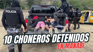 MUJER QUE LIDERABA BANDA DE LOS CHONEROS EN MANABÍ FUE DETENIDA POR LA POLICÍA NACIONAL [upl. by Giliane]