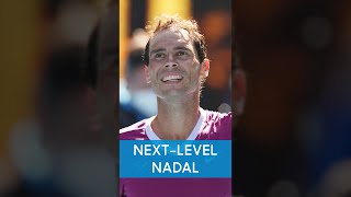 Rafael Nadal is NEXT level 🤯 [upl. by Htebazileharas511]